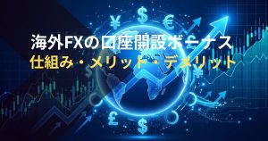 海外FXの口座開設ボーナスの仕組み・メリット・デメリット