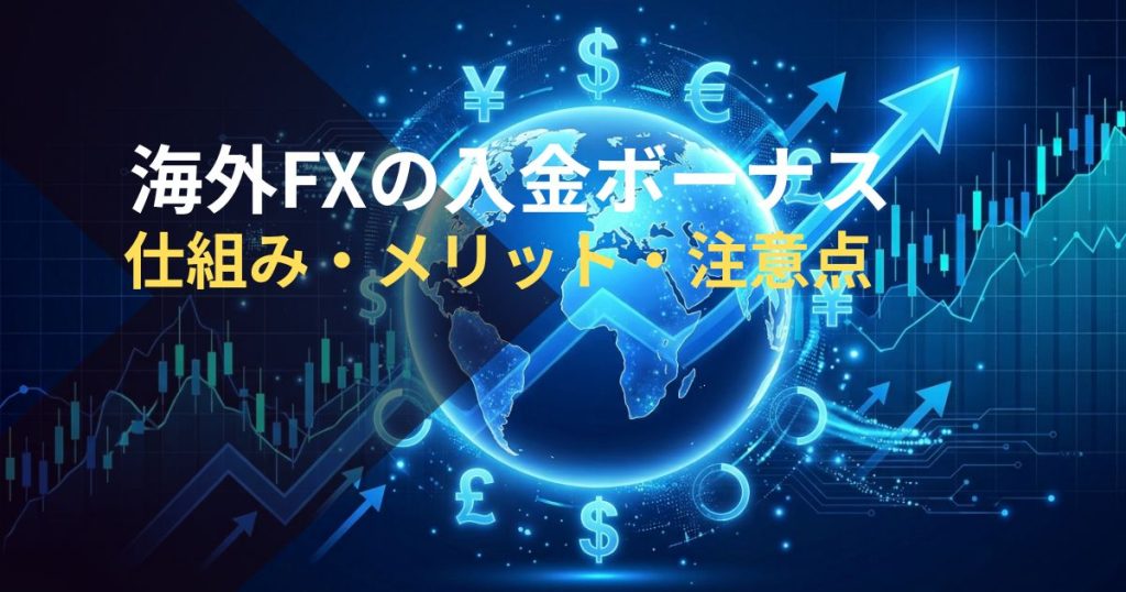 海外FXの入金ボーナス-仕組み・メリット・注意点