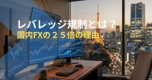 レバレッジ規制とは？国内FXの２５倍の理由